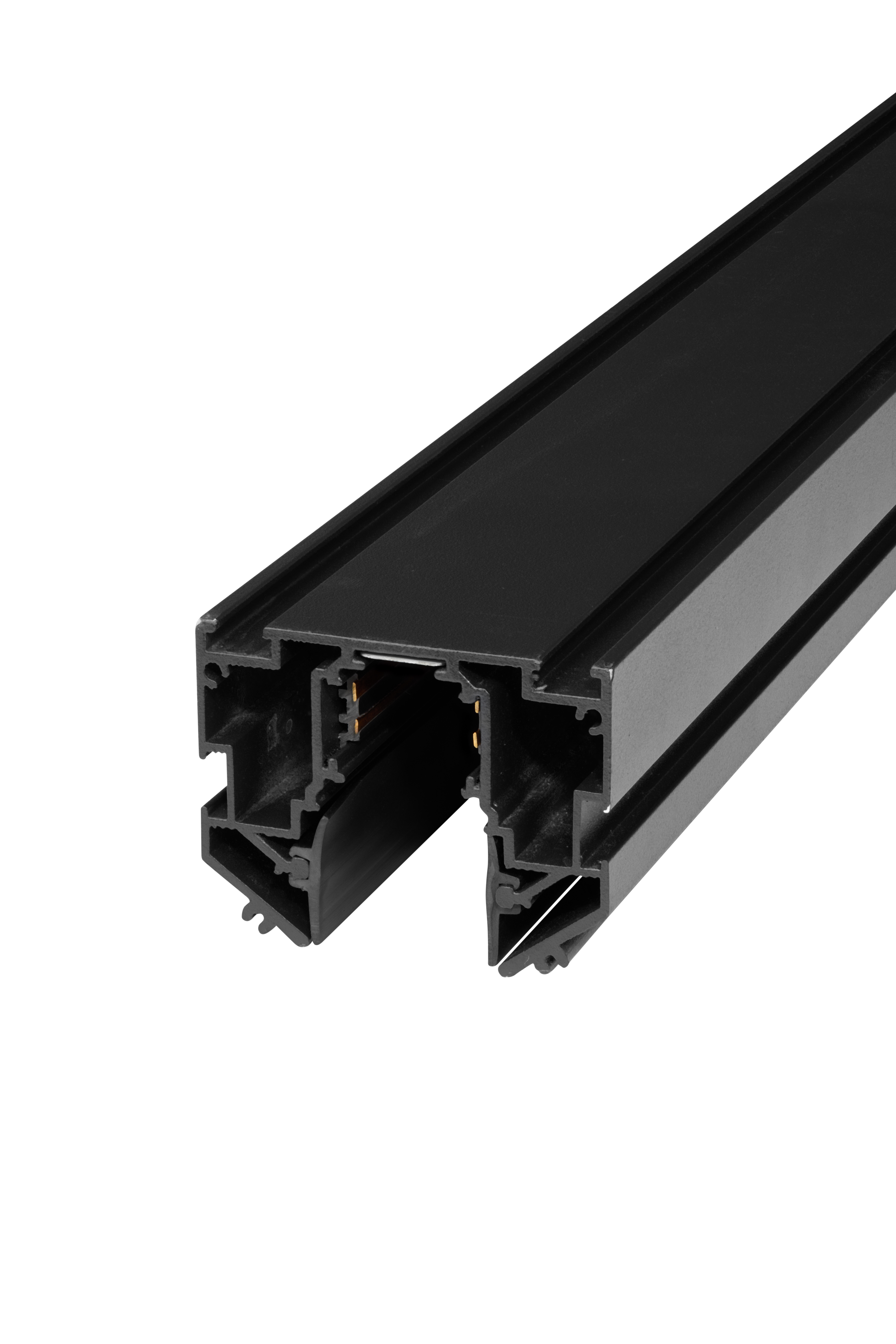Магнитный шинопровод 2м под натяжной потолок IZILED 48V IZ48P-2000BK